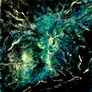 "A FATA D'ALISGIANI" Peinture intitulée ""A FATA D'ALISGIANI"" par Pierre-Paul Marchini, Œuvre d'art originale, Huile