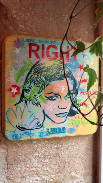 Lauren B Schilderij getiteld "Lauren B" door Iza Zaro, Origineel Kunstwerk