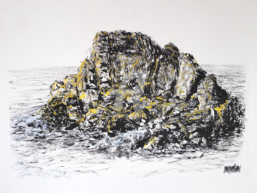 Peinture intitulée "Visibilité élémenta…" par Thomas Eeckman, Œuvre d'art originale, Encre