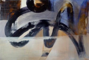 embarquement-technique-mixte-sur-toile-150-cm-x-100-cm-2015.jpg Painting titled "embarquement-techni…" by Marie-Claire Touya, Original Artwork