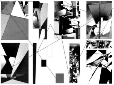 Photographie intitulée "Planche-Photos N&B.…" par Jean-Luc Perrault, Œuvre d'art originale