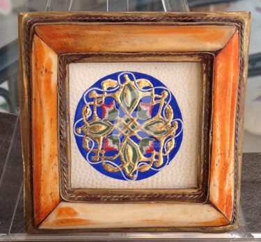 Artisanat intitulée "motif arménien" par Brigitte Boulanger, Œuvre d'art originale
