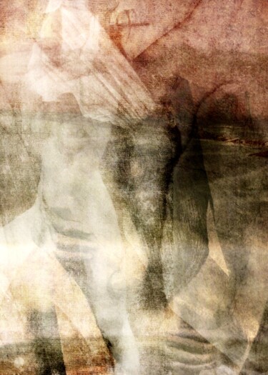 摄影 标题为“La Danse Des Corps.…” 由Philippe Berthier, 原创艺术品, 操纵摄影