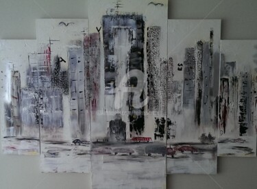 vandalville-60x96tmp.jpg Peinture intitulée "vandalville-60x96tm…" par Hélène Fortier, Œuvre d'art originale