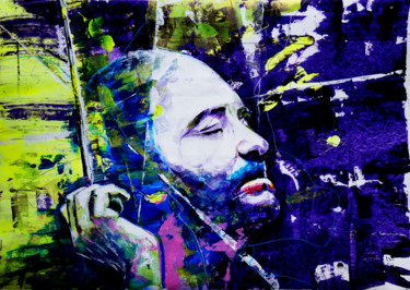 Painting titled "Valery Gergiev" by Dmitri Matkovsky, Original Artwork, Acrylic