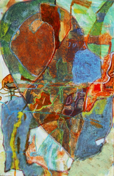 Peinture intitulée "Hébé" par Philippe Casaubon, Œuvre d'art originale, Huile
