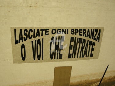 Fotografia intitolato "pensando-al-terremo…" da Bruno, Opera d'arte originale