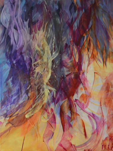Painting titled "life-splashing.jpg" by Marlise Witschi, Original Artwork, Acrylic