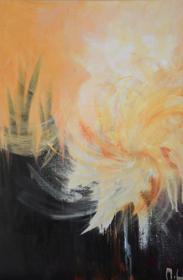Painting titled "from-darkness-to-li…" by Marlise Witschi, Original Artwork, Acrylic