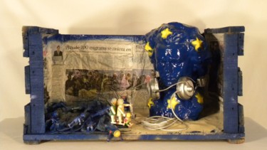 Installation titled "HELP!" by Pascal Hanrion, Original Artwork