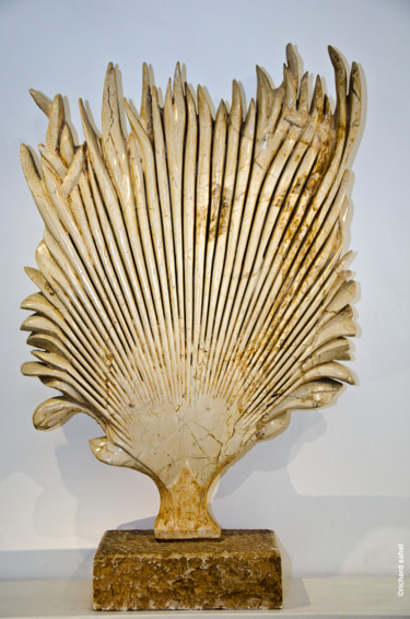 Sculpture intitulée "fleur      d     es…" par Trizan, Œuvre d'art originale