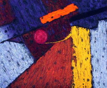Peinture intitulée "flipper.jpg" par Claude Guillemet, Œuvre d'art originale, Huile