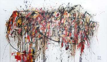 Painting titled "Prayers, Paradigms,…" by Sio Montera, Original Artwork, Acrylic