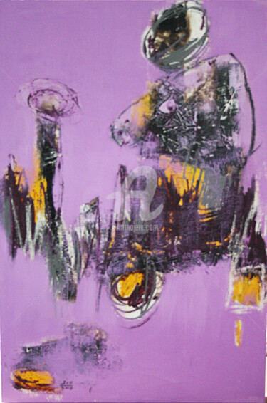 Painting titled "Suppressing A Trium…" by Sio Montera, Original Artwork, Acrylic