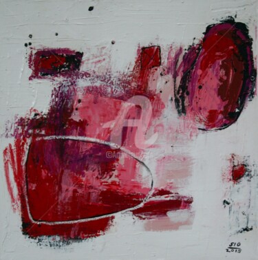 Painting titled "A Period of Bliss" by Sio Montera, Original Artwork, Acrylic