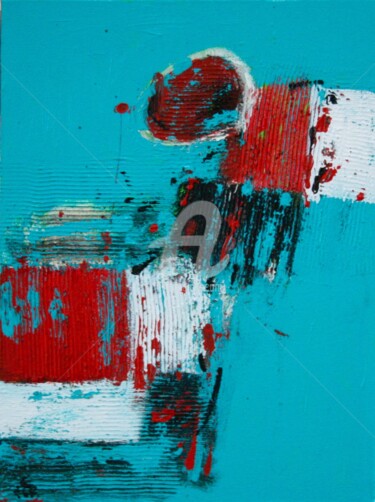 Painting titled "Attract and Retain 3" by Sio Montera, Original Artwork, Acrylic