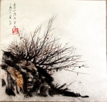 Painting titled "Landscape series-3" by Yuan Ming, Original Artwork, Acrylic