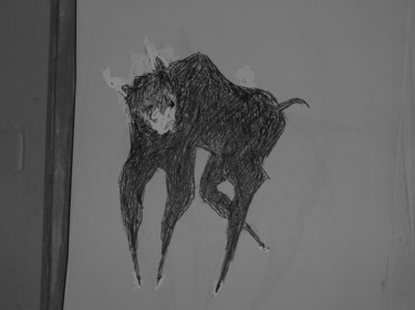 Dessin intitulée "1890.jpg" par Pan Val, Œuvre d'art originale, Stylo à bille