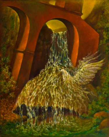 Painting titled "Birth of Freedom (N…" by Art -Lsedra, Original Artwork, Oil