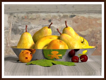 Digitale Kunst getiteld "natura-morta08.jpg" door Antonio Rafanelli, Origineel Kunstwerk, 3D-modellering