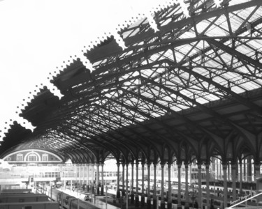 départ.(collection sur les voies du voyage) Photographie intitulée "départ.(collection…" par Bernard Vergier, Œuvre d'art originale