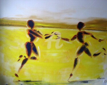 detail-n-3-d-un-mur-peint-surface-du-detail-2m-sur-3m-surface-totale-10m-sur-3m.jpg Peinture intitulée "detail-n-3-d-un-mur…" par Henri Ibara, Œuvre d'art originale, Acrylique