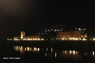 Photography titled "Florence la nuit" by Marie-José Longuet, Original Artwork