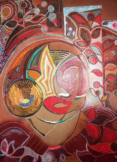 Peinture intitulée "p1060539.jpg" par Lapiche, Œuvre d'art originale, Acrylique