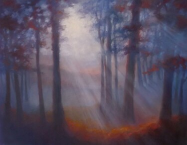 Painting titled "Revelation" by Lee Campbell, Original Artwork, Oil