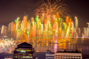 Photography titled "Fireworks 4" by Michael Photography, Original Artwork