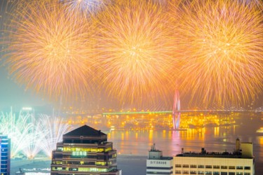 Photography titled "Fireworks 5" by Michael Photography, Original Artwork