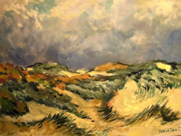 제목이 "Dunes (côte belge)"인 미술작품 Claude Hardenne로, 원작