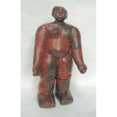 Sculpture intitulée "CHALEUREUSE" par Sylviehebrard, Œuvre d'art originale, Céramique