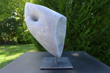 Scultura intitolato "Voile" da Dominique Ferrandon-Lamy, Opera d'arte originale, Pietra
