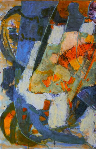 Peinture intitulée "Hélénus" par Philippe Casaubon, Œuvre d'art originale, Huile