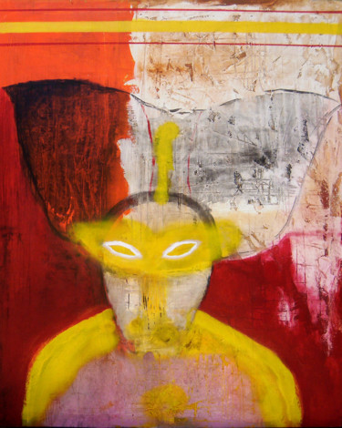 Malerei mit dem Titel "Mariposa" von Alvaro Bustelo, Original-Kunstwerk, Acryl