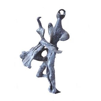 Sculpture intitulée "couple" par Christophe Challier, Œuvre d'art originale, Autre