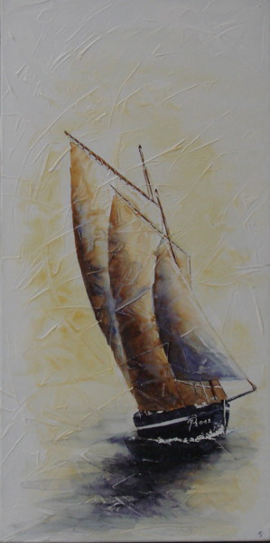 Peinture intitulée "SOUVENIR" par Monique Darry, Œuvre d'art originale, Encre