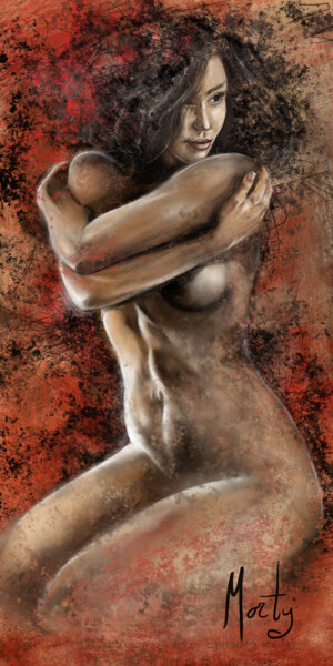 Matière à changement Digital Arts titled "Matière à changement" by Marc Tremblay, Original Artwork, Digital Painting