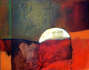 Malerei mit dem Titel "Fondo de Mar" von Alvaro Bustelo, Original-Kunstwerk, Acryl