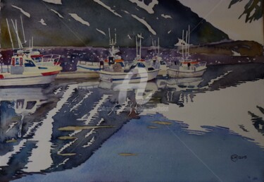 Le ponton de la pêche (côtière) à Olafsfjördur
