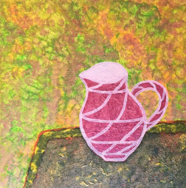 Jug on the table Peinture intitulée "Jug on the table" par Giart, Œuvre d'art originale, Acrylique