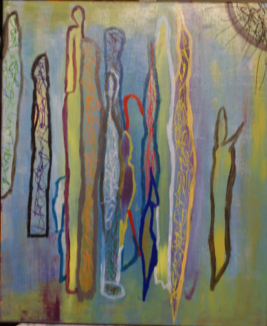 Peinture intitulée "Fouletitude 2" par Gilles Fouque, Œuvre d'art originale, Acrylique