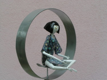 Sculpture intitulée "zen attitude.jpg" par Patrick Dupont, Œuvre d'art originale