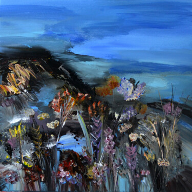 Peinture intitulée "Le sortilège des pi…" par Muriel Cayet, Œuvre d'art originale, Acrylique