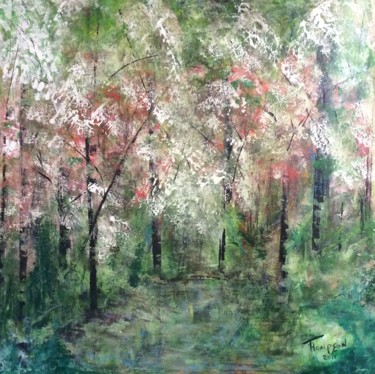 Painting titled "Hear The Calm" by James Thompson, Original Artwork, Acrylic