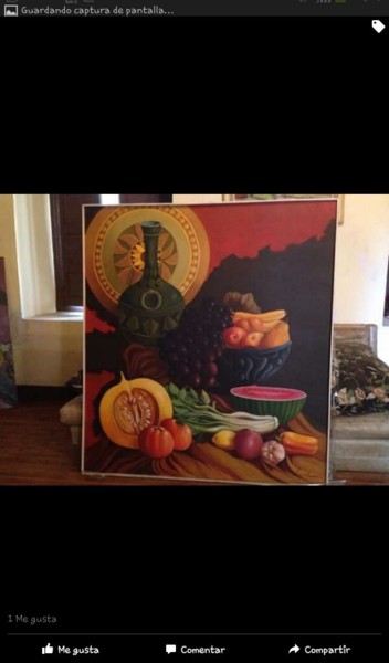 Pintura titulada "bodegonoleo1.jpg" por Paola Coderch, Obra de arte original, Oleo