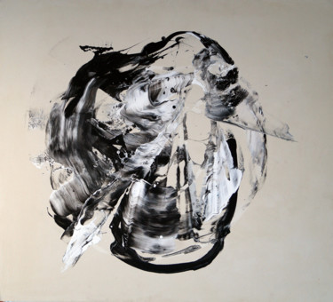 Painting titled "Magic Milk Drain, H…" by Dmitri Matkovsky, Original Artwork, Acrylic
