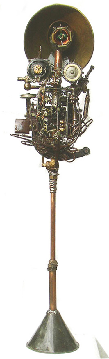 雕塑 标题为“ASIA (sculpture)” 由Jean-Luc Lacroix (JL LACROIX), 原创艺术品, 金属