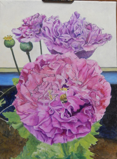 Painting titled "dscn3005-aug27.jpg" by Bob Hudson, Original Artwork, Oil